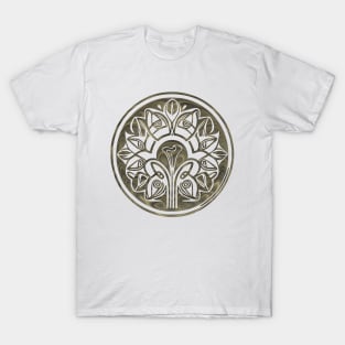 Flower circle tee design T-Shirt